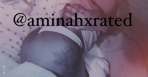 aminahxrated onlyfans leaked picture 2