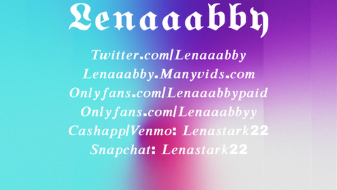 lenaaabbyy onlyfans leaked picture 2