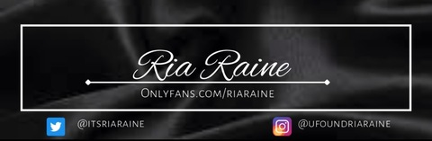 riaraine onlyfans leaked picture 2