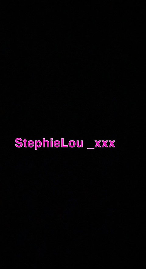 stephielou_xxx onlyfans leaked picture 2